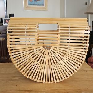 NWOT  Bamboo tote bag